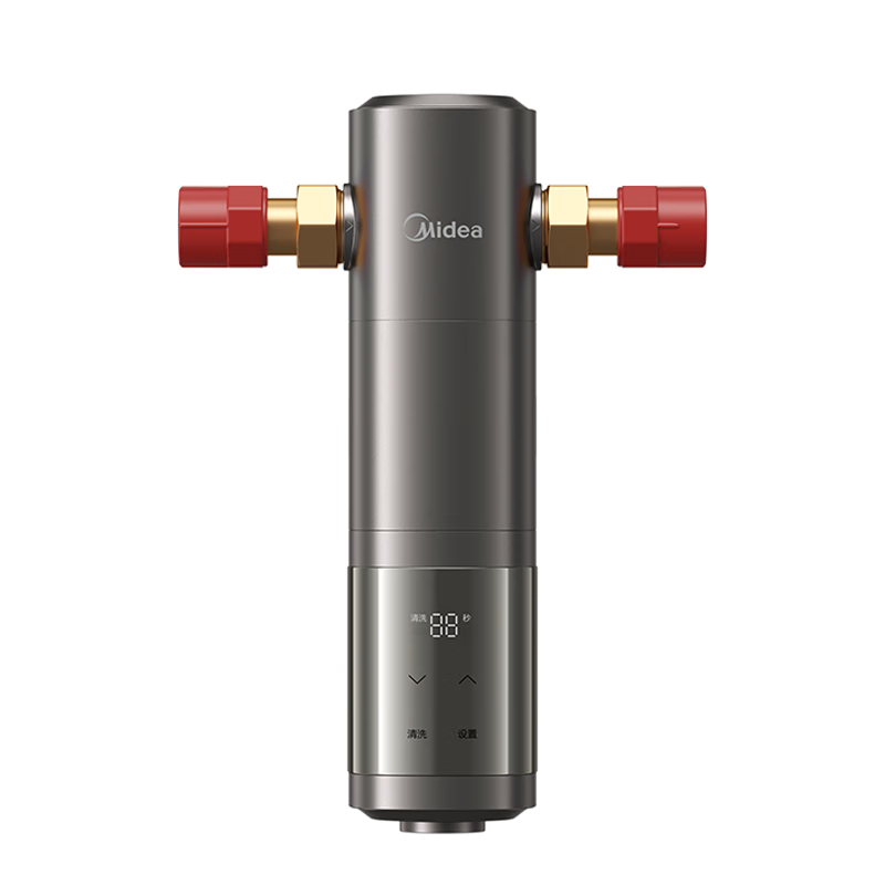 美的（Midea）頂配款上市 前置過濾器 智能自動沖洗無需手動 凈水器安全環(huán)保銅超8.5T/h全屋凈水器QZBW20S-25Pro