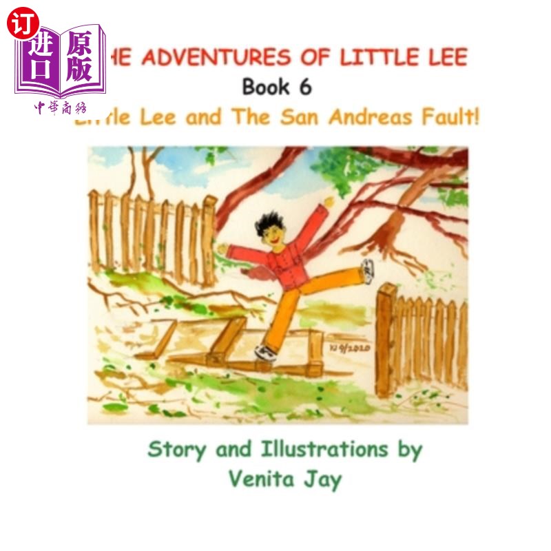 海外直订little lee and the san andreas fault!