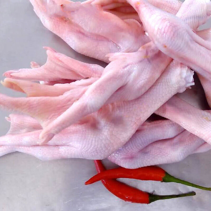 伯贤 伯贤 大鹅掌鲜鹅脚冻新鲜鹅爪生生鲜食材2斤