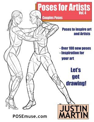 预售 英文预定 poses for artists volume 4 - couples