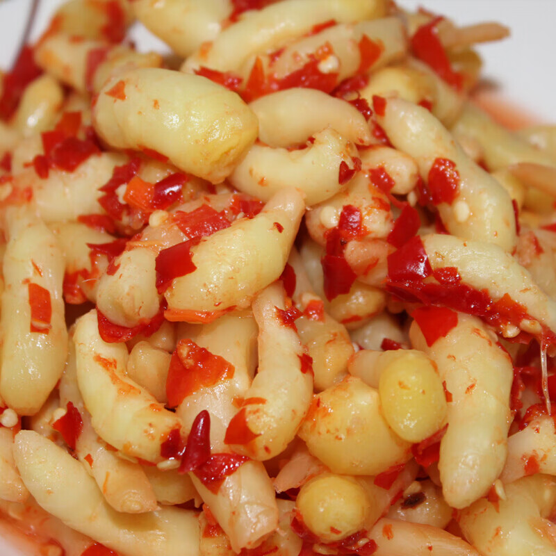 虎钢馋湘西特产新鲜酸辣生姜湖南剁椒酸姜腌姜嫩姜子姜四川泡姜瓶装