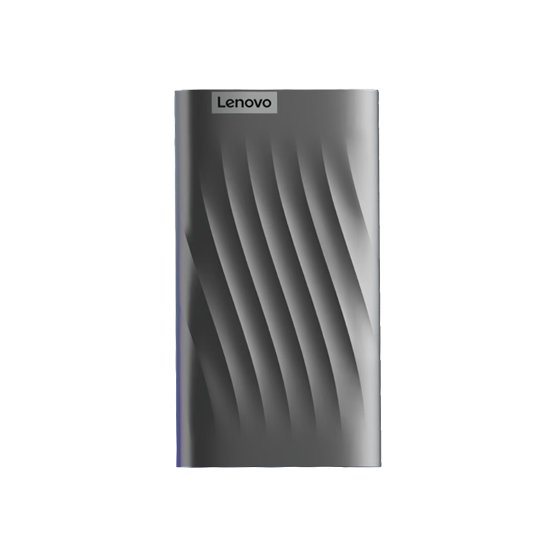 Lenovo 联想 PS6 USB3.1 移动固态硬盘 Type-C 1TB 灰色