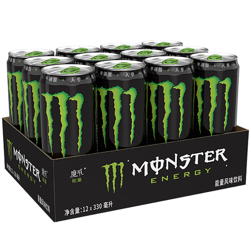 ڲMonster/ħצ  װԭζ  330ml 12 40.9Ԫ