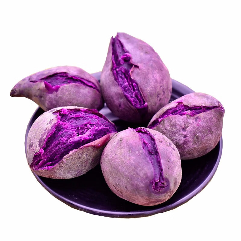【现货速发】紫薯 农家自种紫薯 地瓜 5斤迷你小果