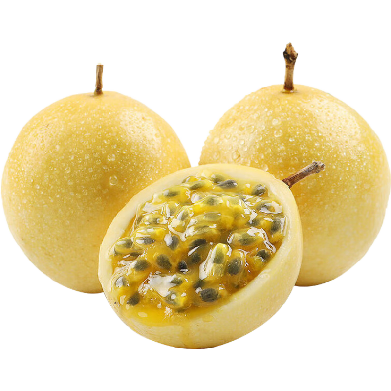 譯優(yōu)農(nóng)海南黃金百香果 新鮮現(xiàn)摘西番蓮黃皮芭樂(lè)味雞蛋果熱情果 孕婦水果 3斤精選一級(jí)大果