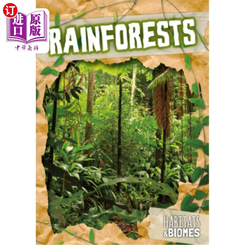 海外直订rainforests 热带雨林