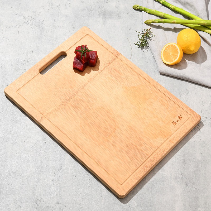 张小泉 本真系列砧板 菜板 案板  水槽款菜板 切菜 切水果 【天然竹材】38*26*1.7cm