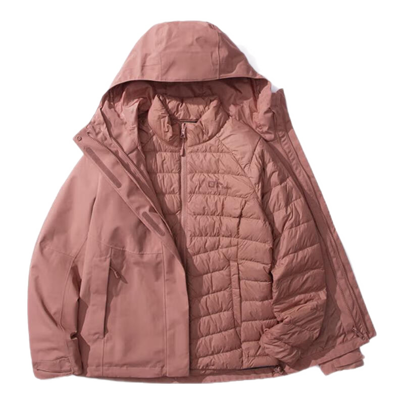 Jack Wolfskin��צ�����Ů�ﶬ�����ˮ͸���Ӻ�600������ڵ�����һ��װ