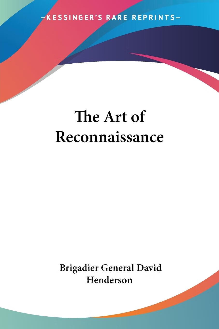 【2周达】预售 按需印刷 the art of reconnaissance