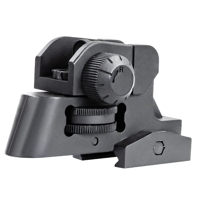 图颖cqb金属机瞄 金属前后瞄全金属机械准星尼龙提拔模型机瞄照门 cqb