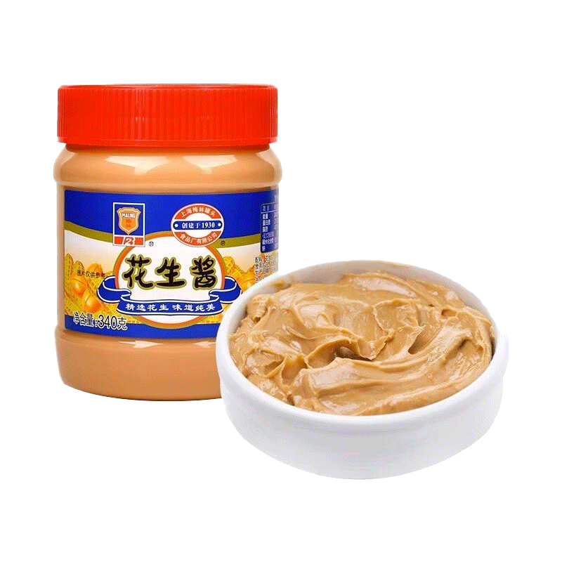 番茄酱 花生酱罐头三明治薯条意大利面西红柿调味料 花生酱340g