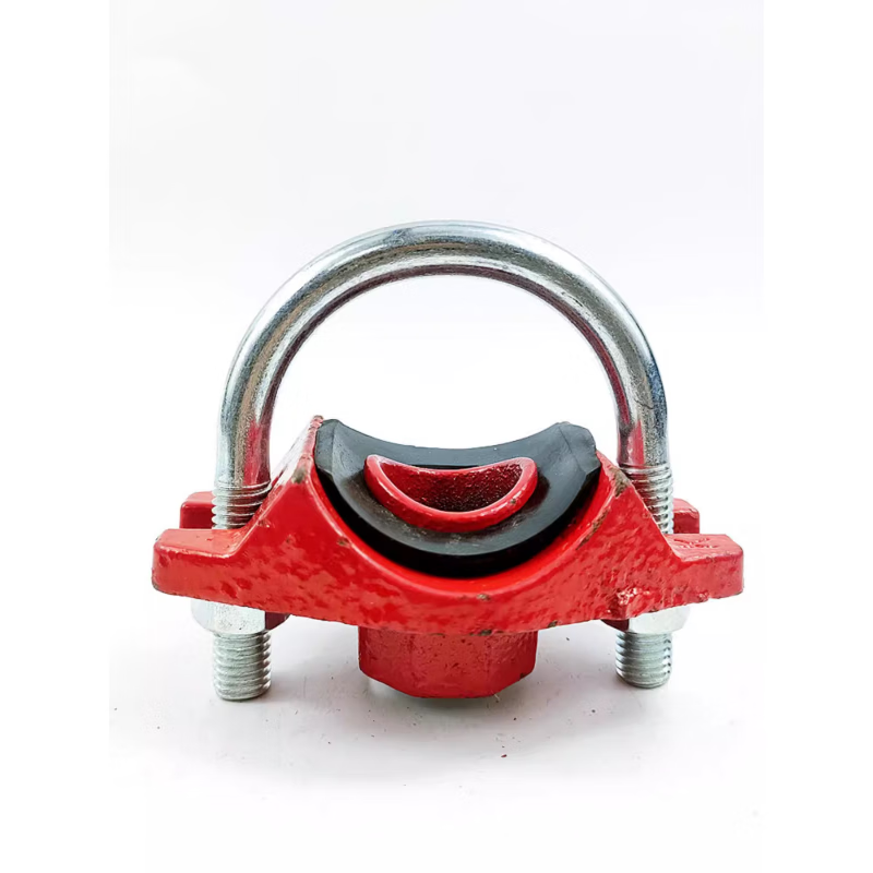 京炫消防沟槽丝接机械三通卡箍沟槽机三管道开孔分水内丝三通抱箍三通