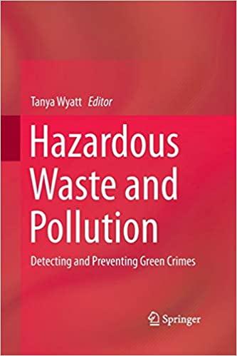 预订 hazardous waste and pollution