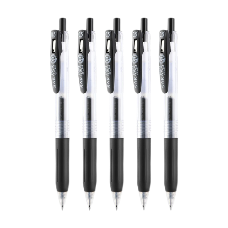 �����ƣ�ZEBRA�� �ձ�����JJ15�ٸ����Ա�ѧ�������ð���ǩ�ֱʲ���칫��ɫˮ��0.5mm ��ɫBK 1֧װ