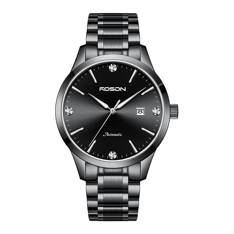 plus会员:rosdn 劳士顿 匠心系列手表男防水全自动机械男士手表十大