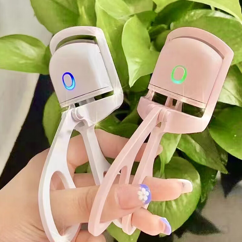 德汇诚(DeHuCg)睫毛夹加热卷翘器电热烫睫毛器持久定型女电动局部烫睫毛2023新款 电动睫毛夹【粉色】推荐