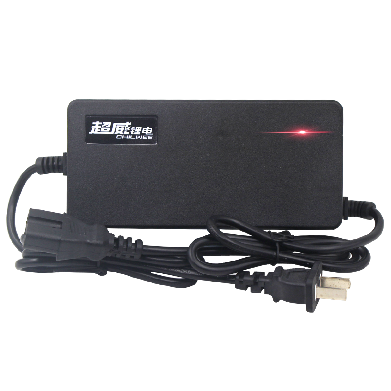 CHILWEE電動(dòng)車鋰電充電器48V12Ah60V20A72v20AH鉛酸電瓶車智能充電器2A3A 鋰電充電器72V3A品字