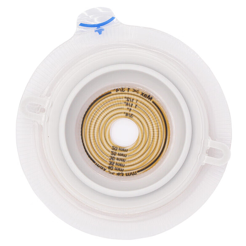 康乐保造口底盘特舒14249二件式凸面造口袋底盘 两件式造瘘袋底座60mm 14249凸面造口底盘（5个/盒）