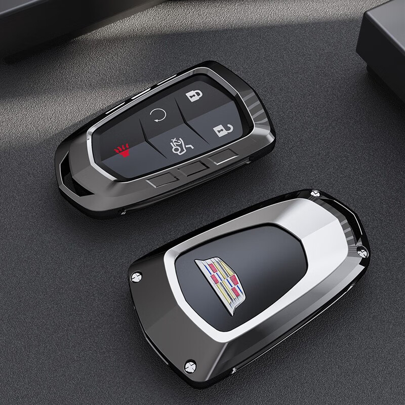 凯迪拉克钥匙包xts atsl cts xt4 ct6 xt5 srx钥匙套汽车锌合金钥匙扣