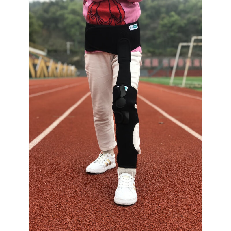 儿童下肢肌无力外骨骼康复助行脑瘫辅助训练行走器助步助力器 左腿 s