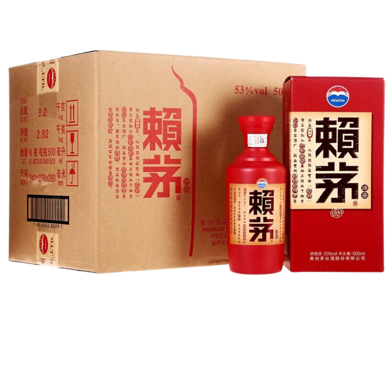 ��é ������ 2019�� �����Ͱ׾� 53�� 500ml*6 ԭ��ԭ�� �����Ͼ� �����������Ƽ��桿1519.05Ԫ