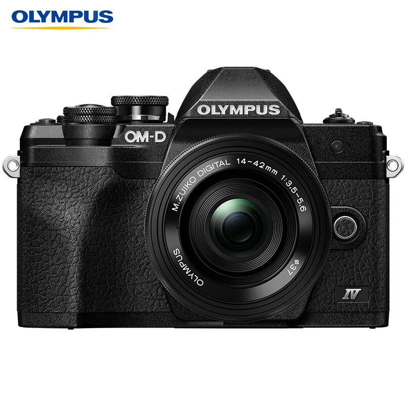奥林巴斯（OLYMPUS）E-M10 MarkIV EM10四代 微单相机 数码相机 微单套机（14-42mm F3.5-5.6）2030万像素 黑