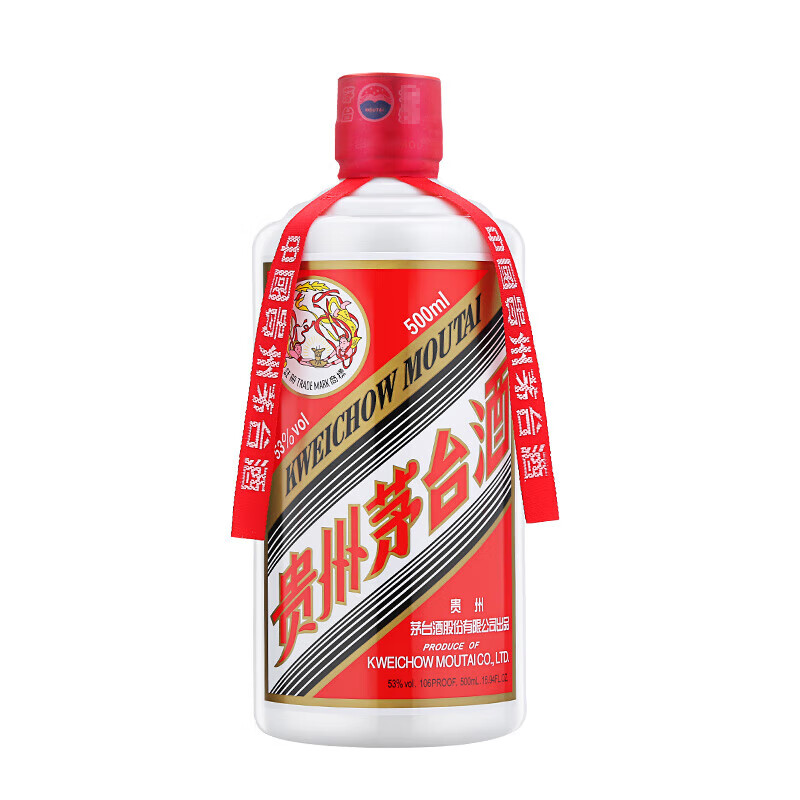 茅台(moutai)飞天 2023年 53度 500ml 酱香型白酒