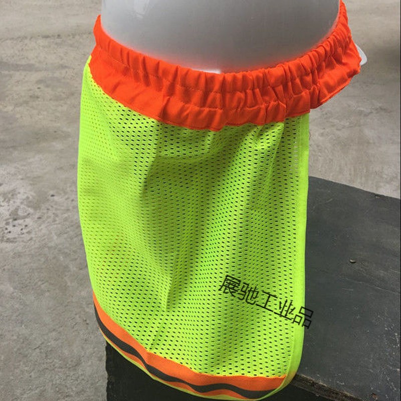 夏季防晒遮阳板安全帽遮阳罩遮阳板折叠神器防晒工地建筑防紫线帽 帽