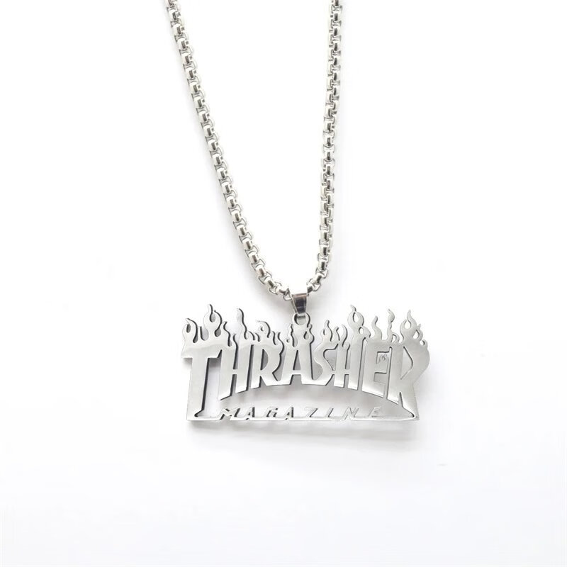 依莲妃【精选】长款项链百搭男士毛衣链女吊坠学生情侣配饰 宇航员