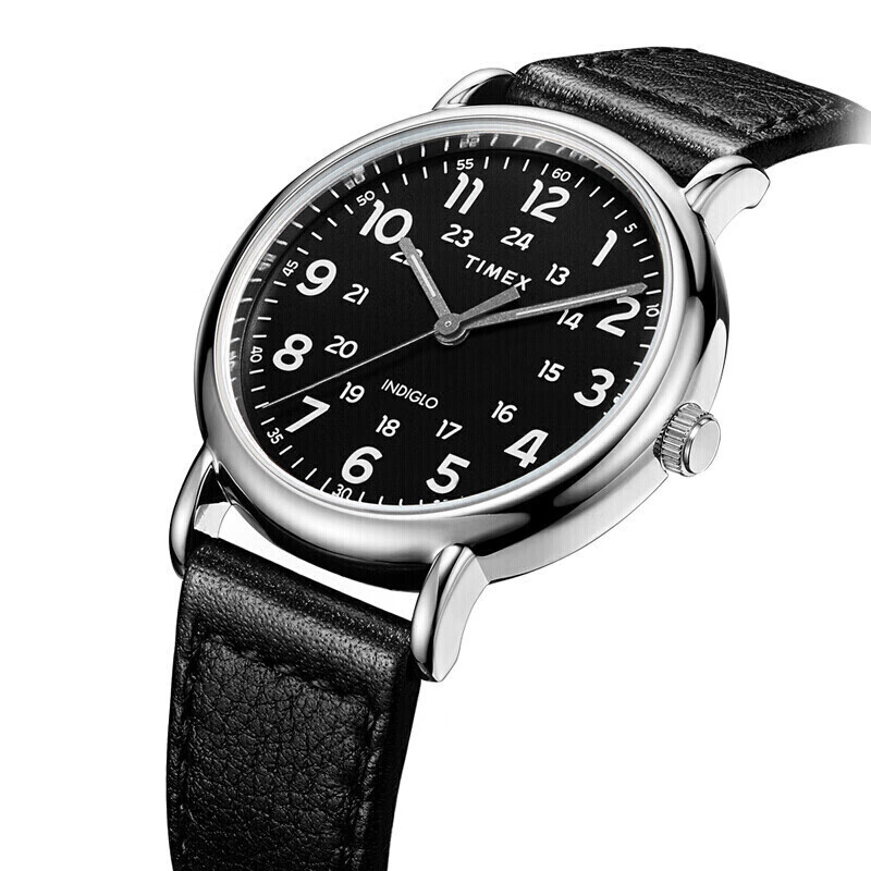 天美时 timex手表经典圆盘简约易搭夜光石英男表 tw2t30700 199元-聚