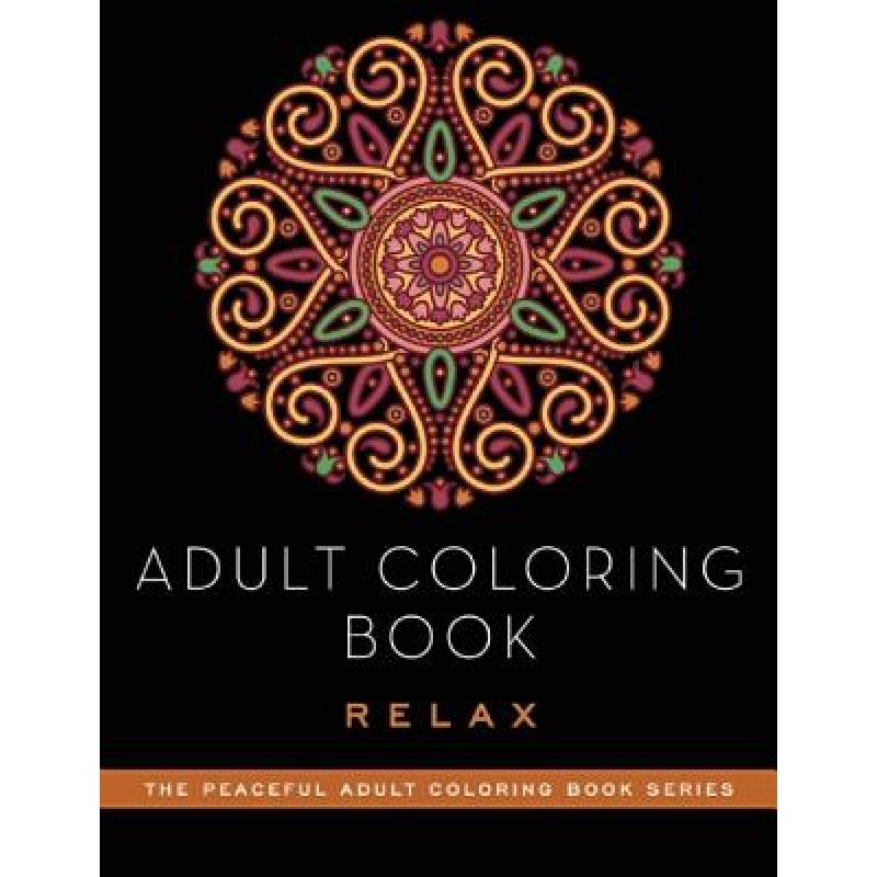 预订 Adult Coloring Book: Relax