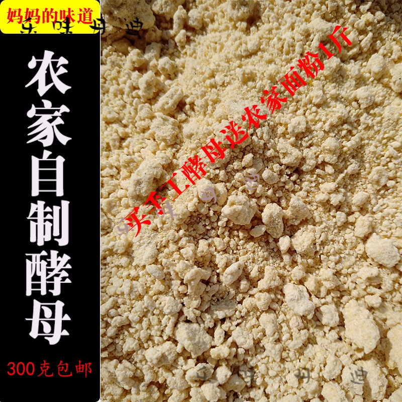 河南农家自制手工天然酵母粉干酵子传统酵引子馒头发酵粉老面头