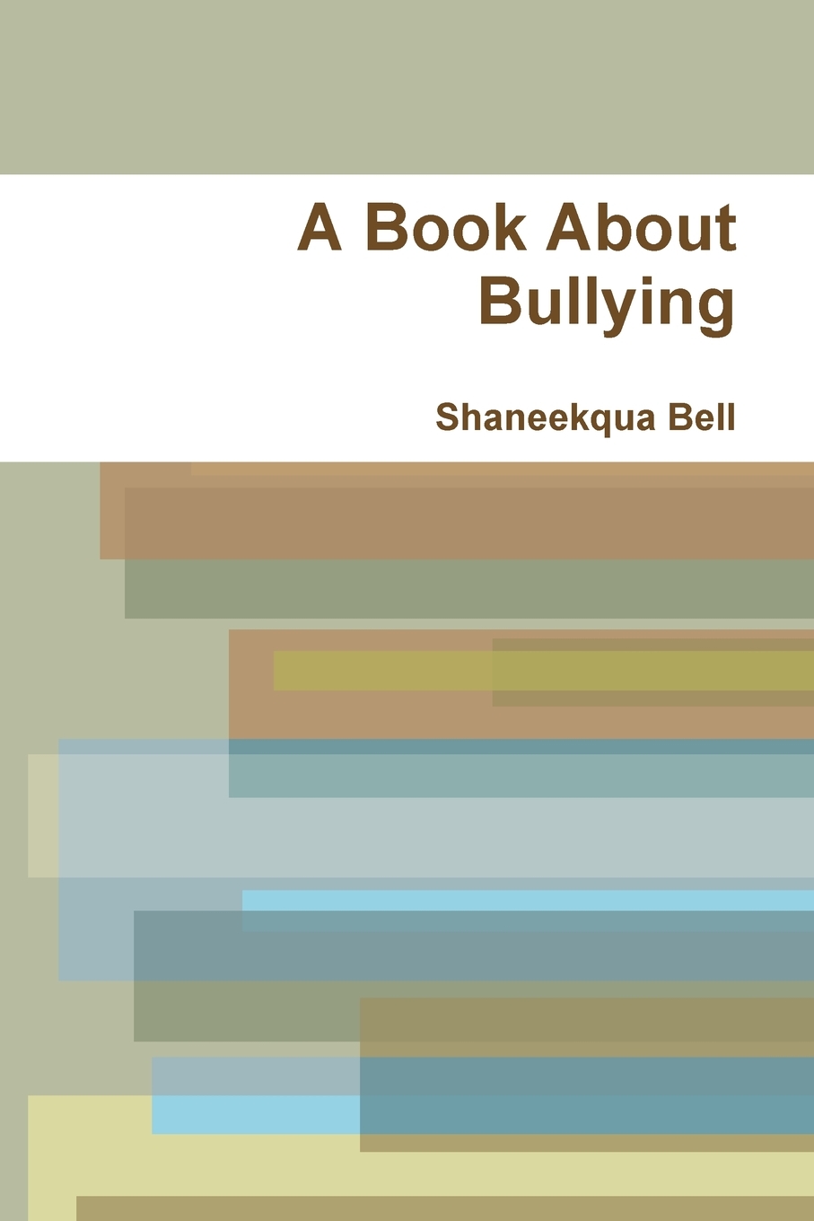 预售 按需印刷 a book about bullying