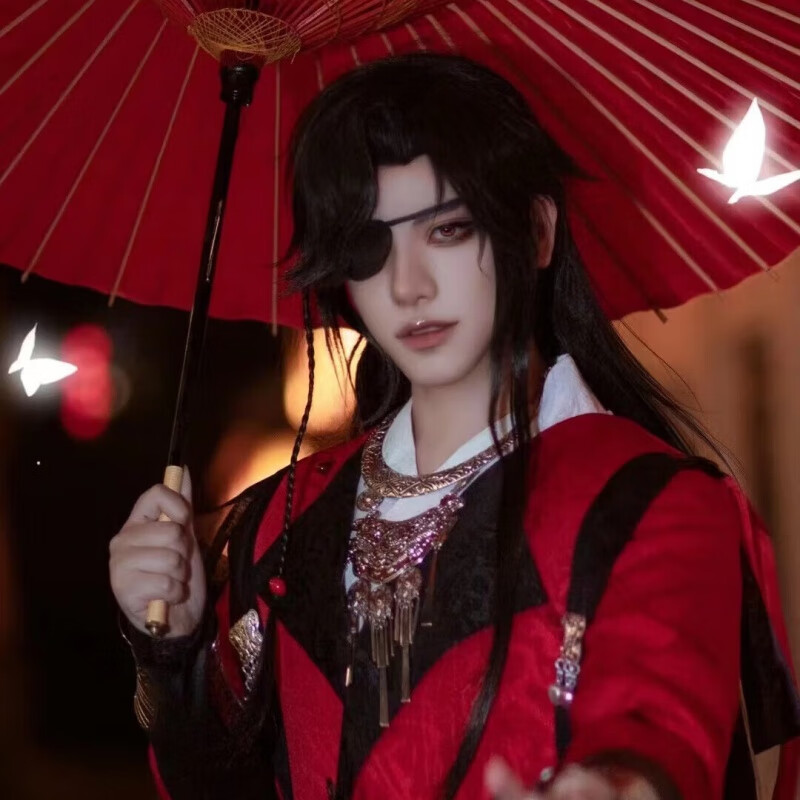 神兽王国花城cos服全套 天官赐福绝境红衣鬼王cosplay古装汉服幽曲