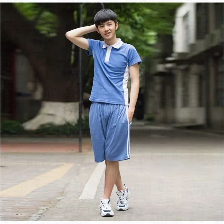 中学深圳校服夏季校裤男深圳市统一夏季运动深圳初中校服校服高中 男