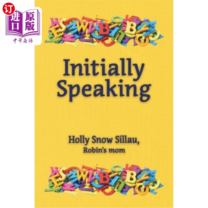 海外直订initially speaking 一开始说话