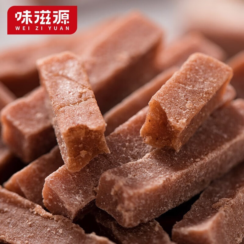 味滋源山楂卷 果蛋皮蜜钱果干山楂片 儿时怀旧零食酸甜爽口 山楂卷 500g/袋 1件