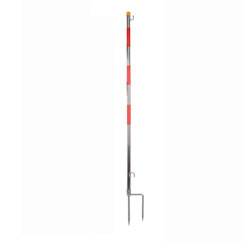 百图晟 不锈钢玻璃钢插杆 插入式安全围网支架警戒带插杆 叉式围栏