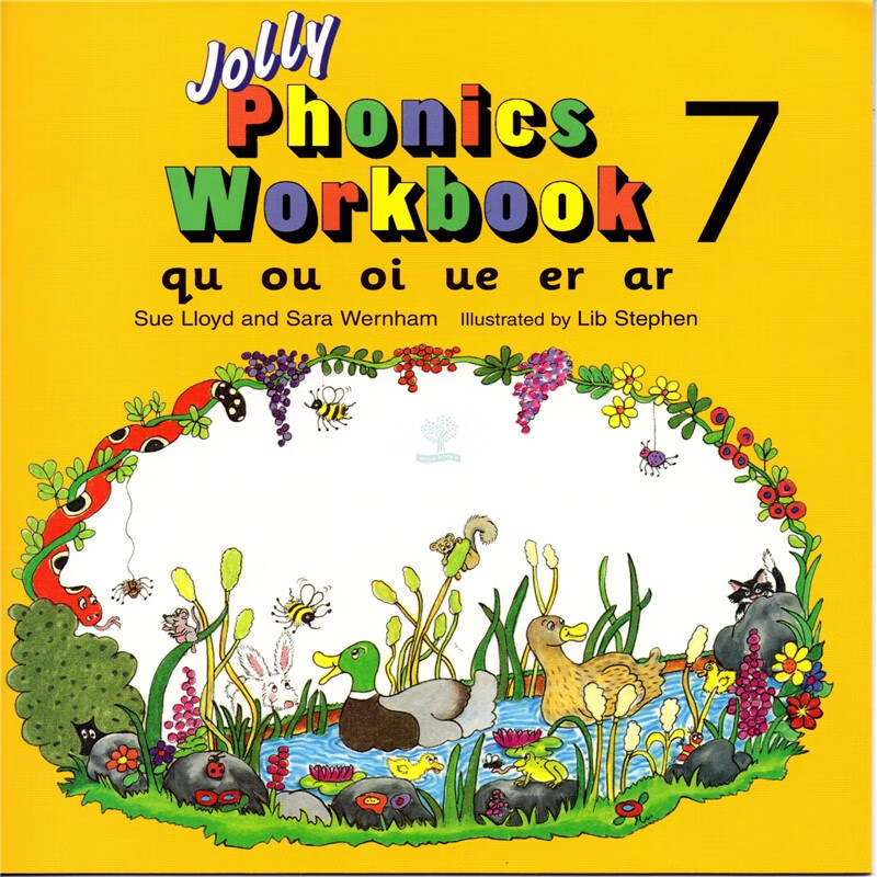 英国幼儿园教材练习册 Jolly Phonics Workbook 7 (BE edition)