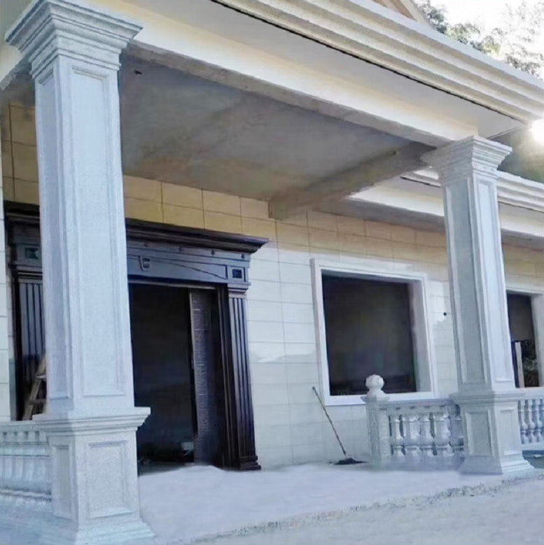 柱模具欧式别墅大门条纹带槽四方型水泥柱子建筑模板方柱 定制尺寸