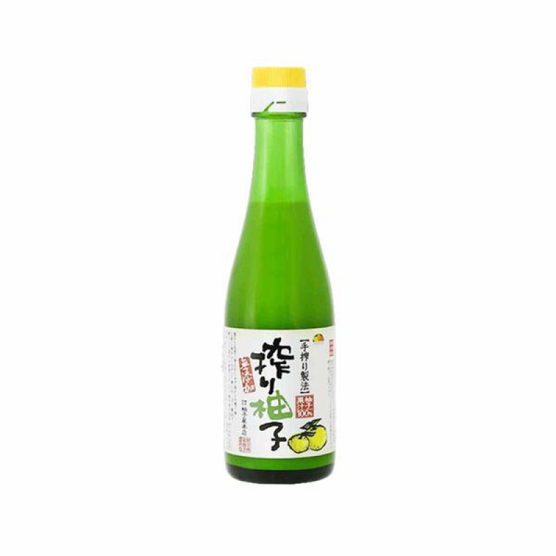 日本原装进口柚子屋纯柚子汁德岛yuzu日料寿司榨无添加果汁720ml 纯