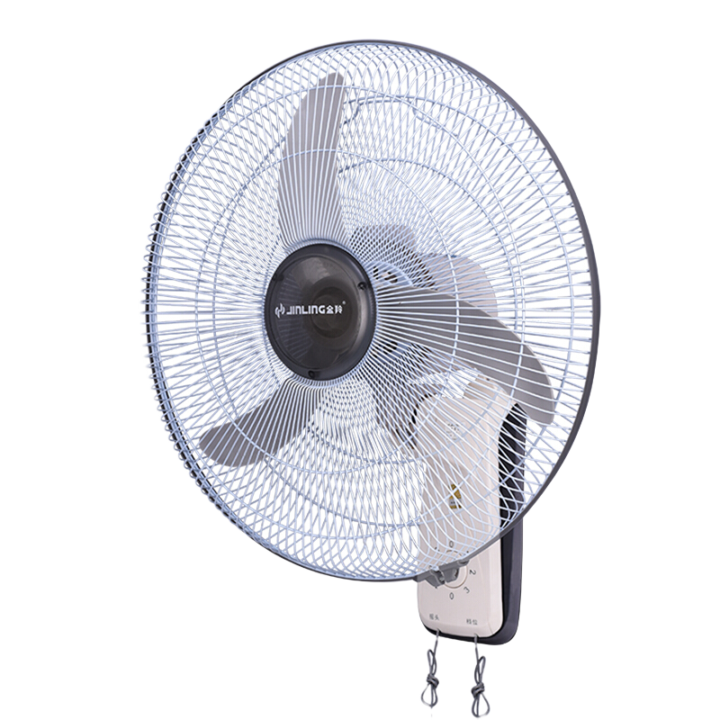 金羚壁扇掛墻風(fēng)扇墻扇壁掛式電風(fēng)扇家用墻壁扇掛壁式搖頭18吋/16吋 18寸  FB-45A  【塑料牛角葉】