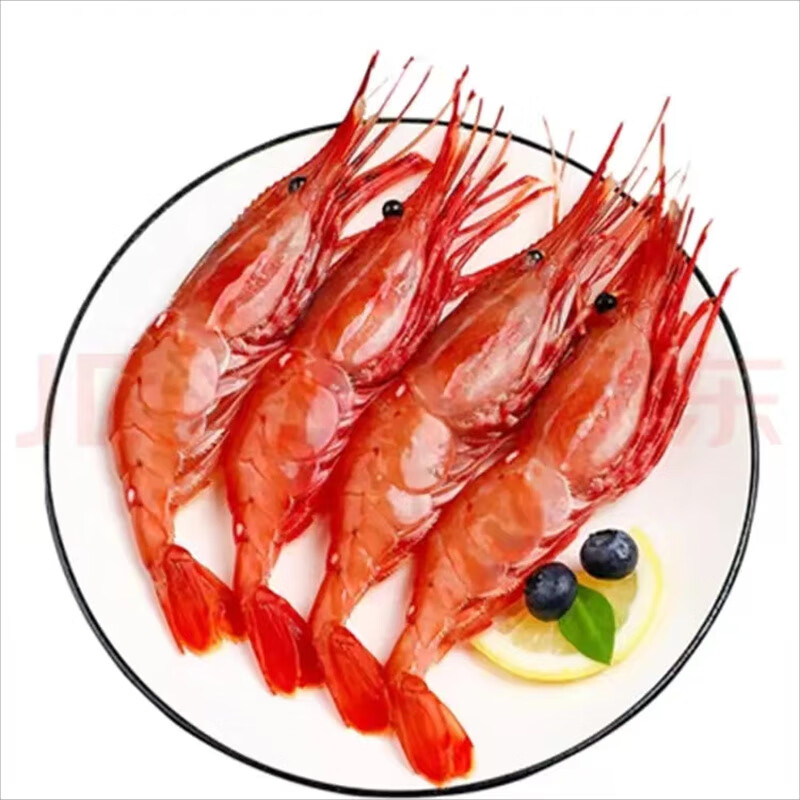 京尊达牡丹虾刺身7-10只大号新鲜海鲜生鲜 500g 16-19cm