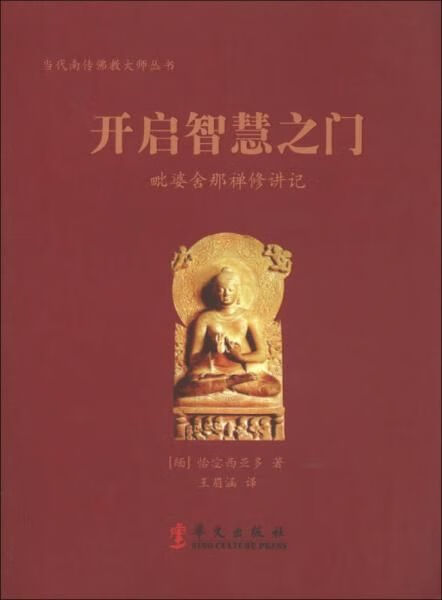 代南传佛教大师丛书·开启智慧之门：毗婆舍那禅修讲记