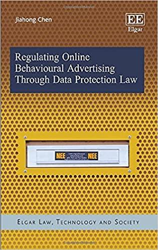 预订Regulating Online Behavioural Advertising Throug