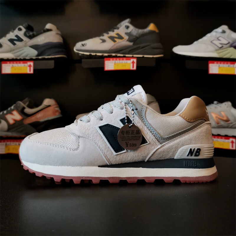 中新百伦伍兹女鞋2024春秋季运动鞋男574新款休闲鞋男学生情侣户外