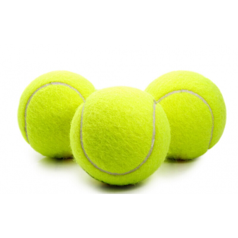 篮球训练器材装备训练网球用品训练控球过人协调训练练 绿色网球3只装