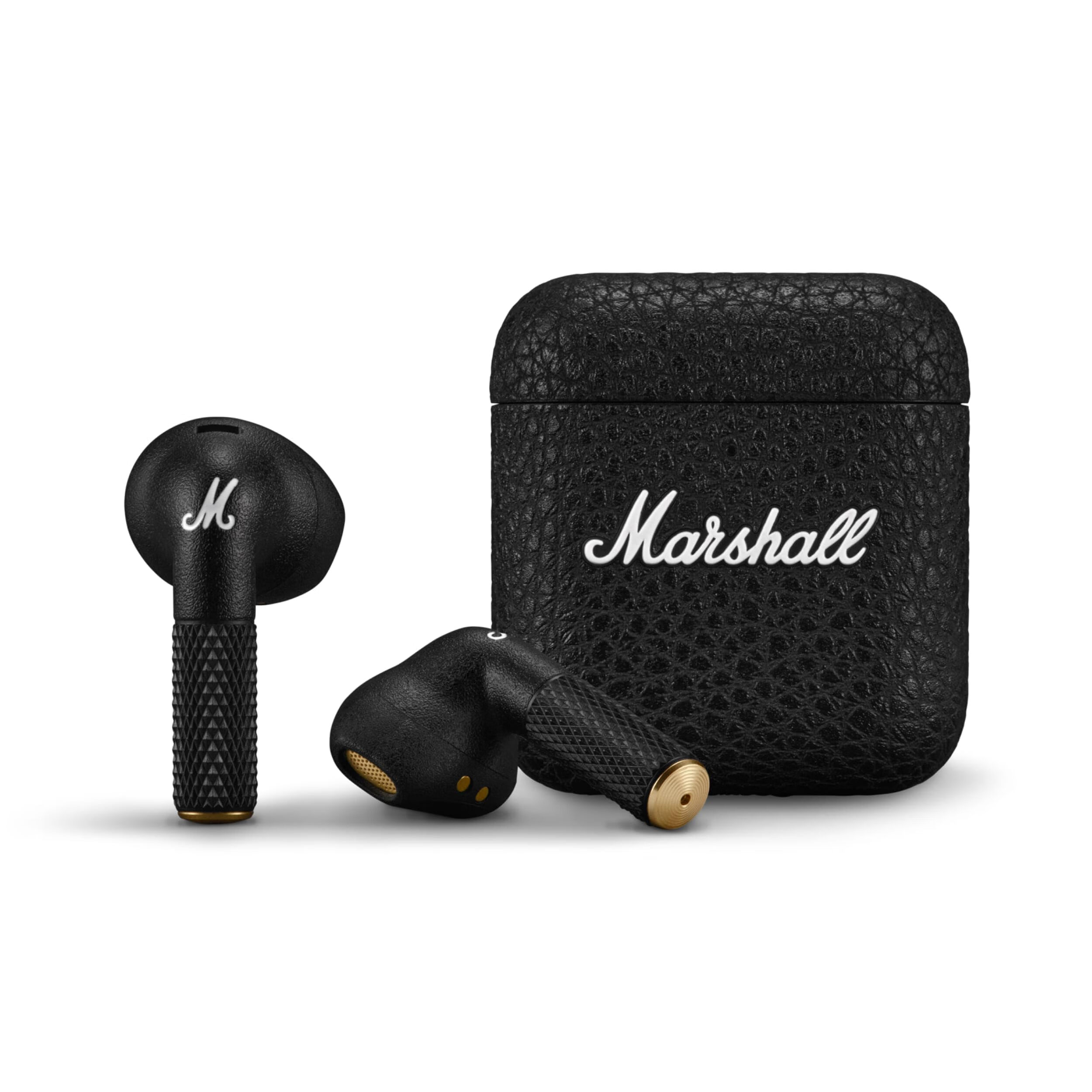 MARSHALL 马歇尔 MINOR IV 真无线重低音耳机 蓝牙触控 防水 长续航30小时 TWS耳麦 黑色