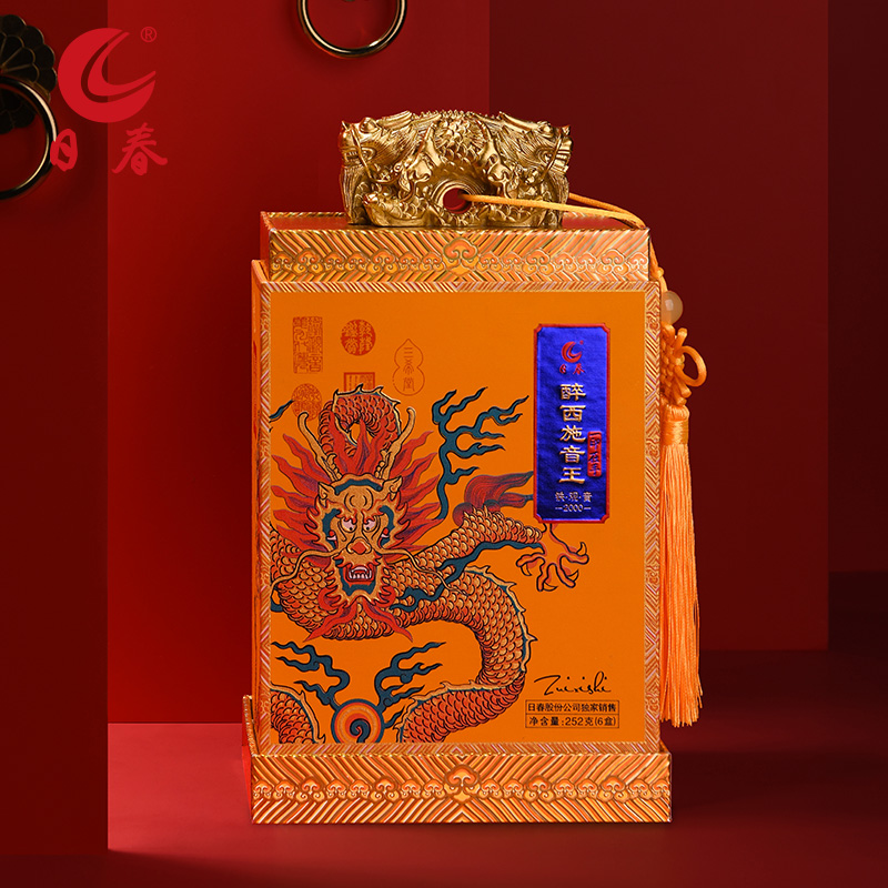 日春茶叶铁观音清香【2022版醉西施音王铁观音2千】乌龙茶礼盒252g