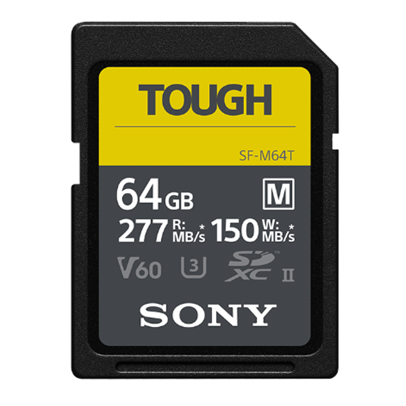 20㡢˫11ԤۡPLUSԱSONY  64GB SD洢 SF-M64T/T1 MϵTOUGH U3 V60ٸߴ277MB/s UHS-II ڴ濨376.71Ԫ(ȯ)